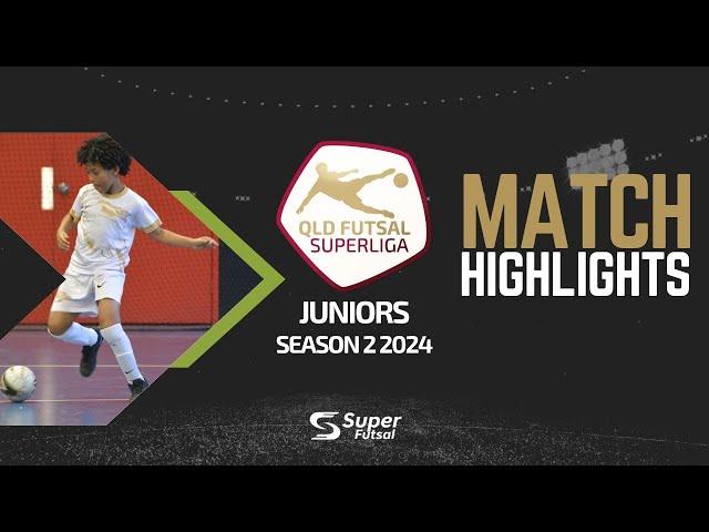 GRAND FINAL U8`S: FOOTSTARS FC x FEENIX FUTSAL | QLD JUNIOR SUPERLIGA SEASON 2 2024