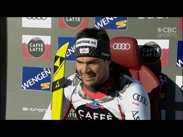 Downhill ski crashes, Wengen 2019