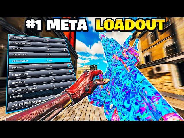 The #1 META LOADOUT On Rebirth Island  + *BEST* Controller Settings For SEASON 5 in WARZONE 3 