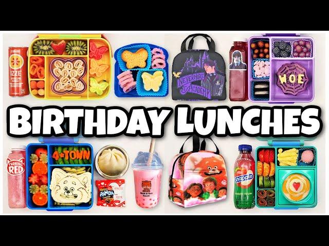 Packing Disney's Encanto & Turning Red + Wednesday Inspired Lunchboxes!  McKenzie's 13th Birthday