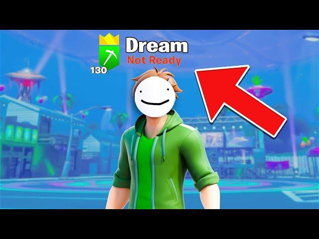 I Pretended To Be Dream In Fortnite... (it worked)