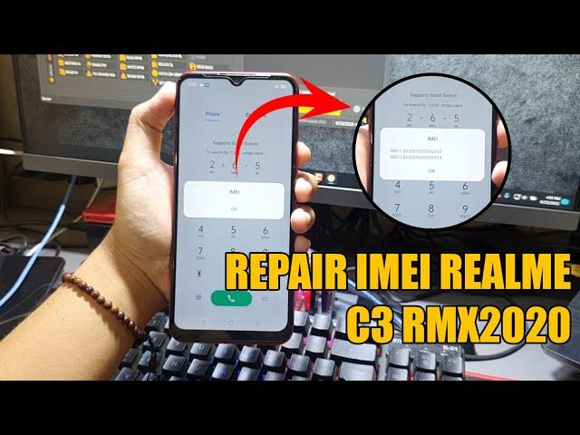 Repair IMEI Realme C3 (RMX2020) via Pandora Tool Box | USB ONLY