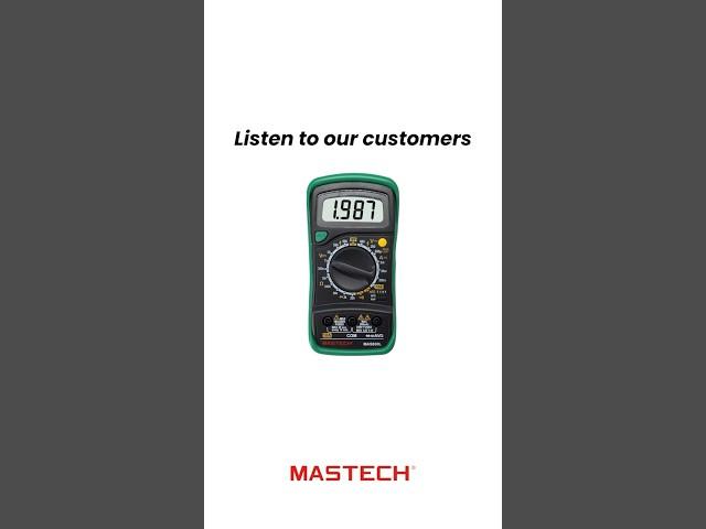 MASTECH MAS830L Digital Multimeter Review