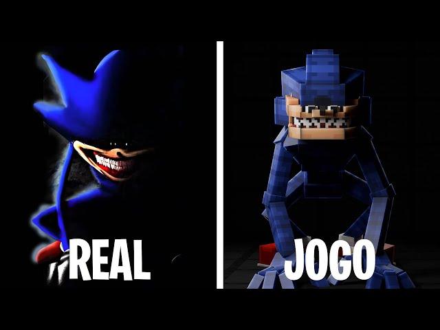 SHIN SONIC TAPE REAL vs SHIN SONIC TAPE no MINECRAFT o FILME