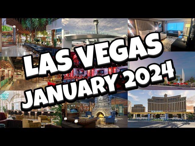 What's NEW in Las Vegas for January 2024!