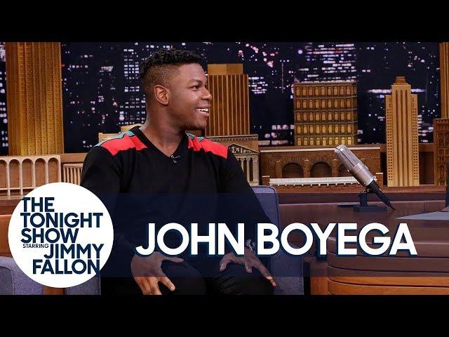 John Boyega's Parents Gave Him a Paper Shredder for His Birthday