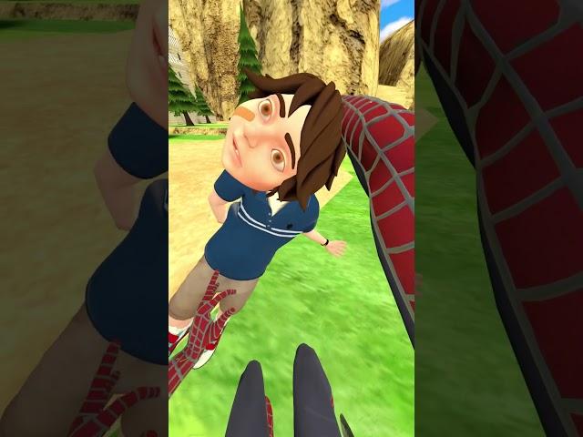 Spider-Man VR SON CRASHES OUT #vr #virtualreality #spiderman #gaming #benbu