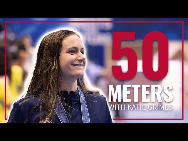 Katie Grimes Responds to Bella Sims, Talks Training and More in 50 Meters