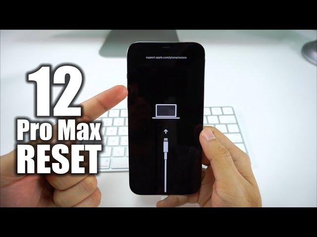 How To Reset & Restore your Apple iPhone 12 Pro Max - Factory Reset