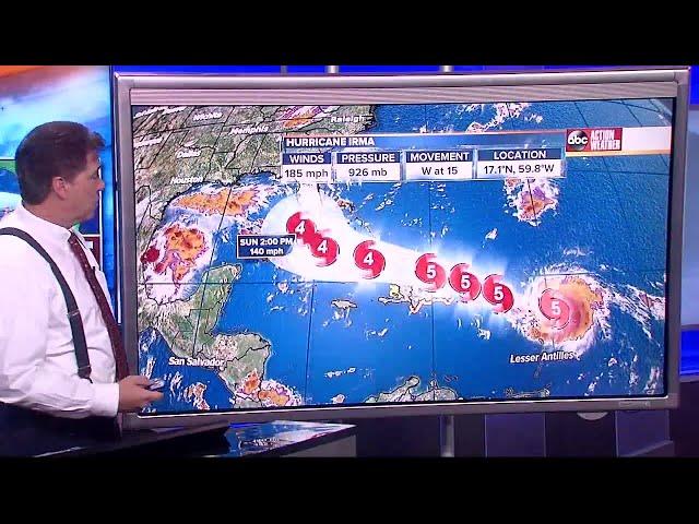 Hurricane Irma Update | Floridas Most Accurate Forecast with Denis Phillips on Tuesday at 7PM