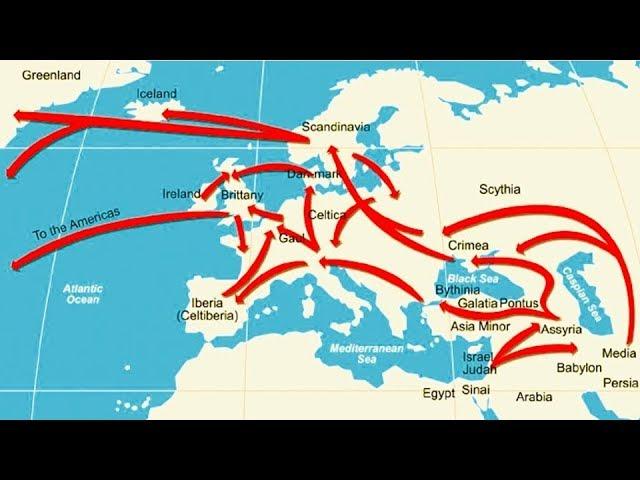 Where Did The Lost Tribes Of Israel Go? - To EUROPE!