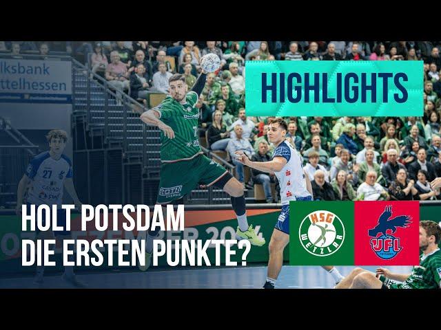 Highlights: HSG Wetzlar - VfL Potsdam (Saison 2024/25) | DAIKIN Handball Bundesliga