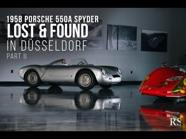 Lost & Found in Düsseldorf Part II | 1958 Porsche 550A Spyder