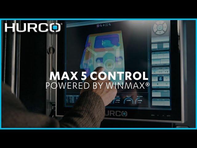 The Hurco MAX 5 Control Powered by WinMax