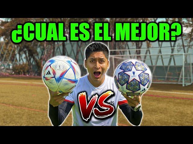 BALON CHAMPIONS LEAGUE VS MUNDIAL (Al Rihla) ️ ¿Hay mucha diferencia? ¿Cuál es el mejor? 