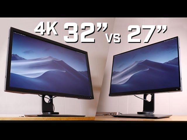 Is A 32" 4K Display Too Big for a Photographer? BenQ SW271 and SW320 4K Monitor Review