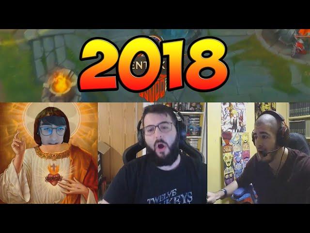 TOP 20 CLIPS DE TWITCH MÁS VISTOS DE 2018 DE LOL!!