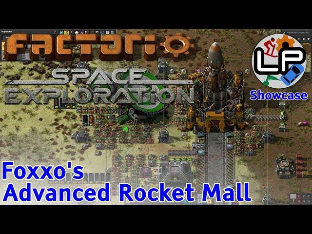 Foxxo's Automated Rocket Deliveries - Laurence Showcases Factorio