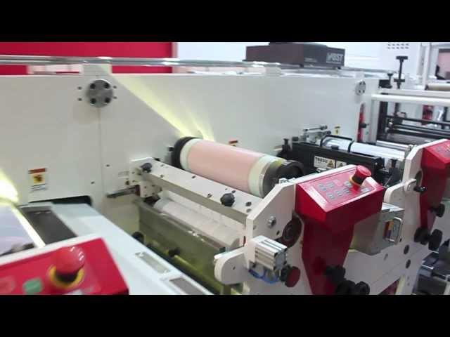 Ecoflex VSi - narrow web flexo label press from India @ Labelexpo India 2012