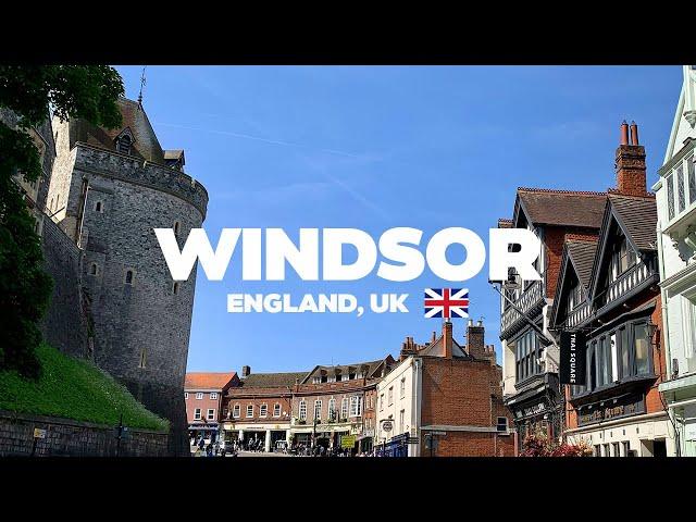 Windsor, Exploring the Charm of England's Historic Town | Walking Tour 4K