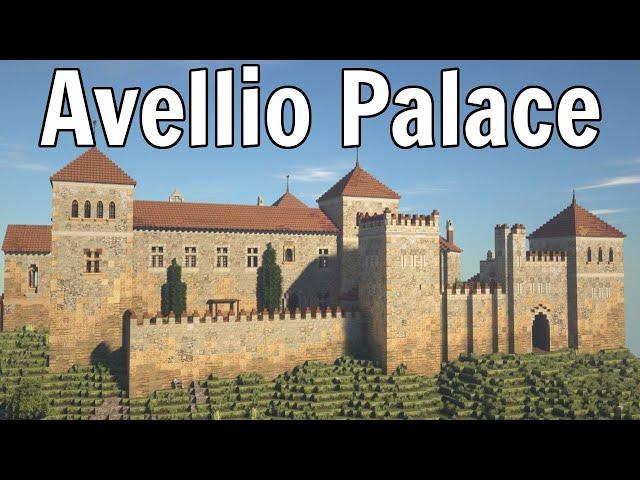 Finishing this Mediterranean Castle in Minecraft