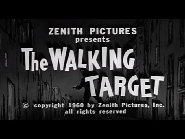 THE WALKING TARGET (1960) Film noir full movie