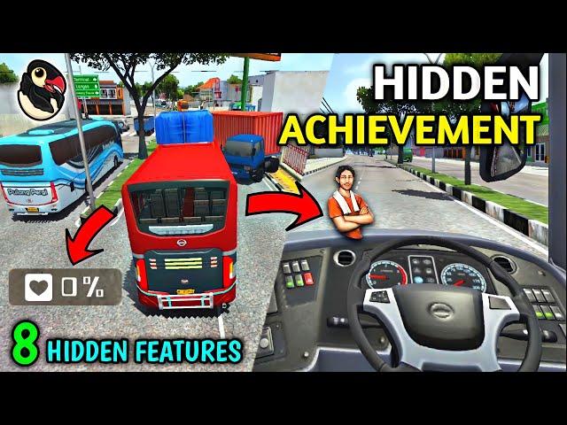 8 Features You Probably Never Noticed in Bus Simulator Indonesia | Bussid By Maleo