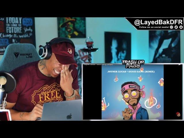 TRASH or PASS! Joyner Lucas (Gucci Gang Remix) [REACTION!]