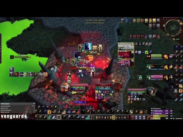 Cataclysm WoW Rank 1 3v3, Ret Dk Priest Vanguards Cleave with Another & Flow