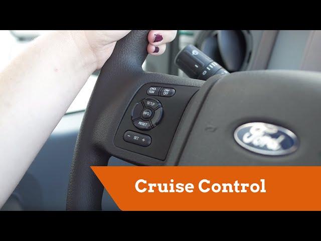 U-Haul 26' F650 Moving Truck: Cruise Control