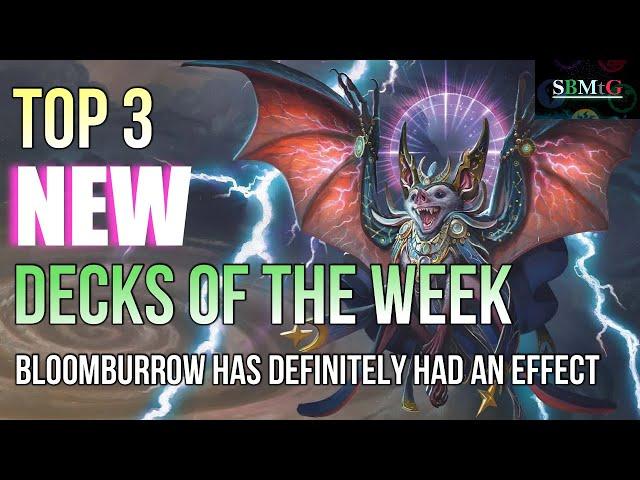 Top 3 NEW Decks in Week 1 of Bloomburrow Standard | Mtg