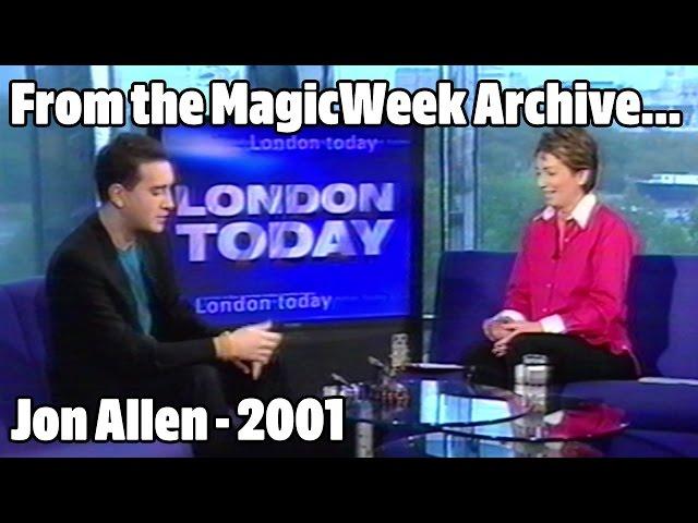 Jon Allen - Magician - London Today - 2001