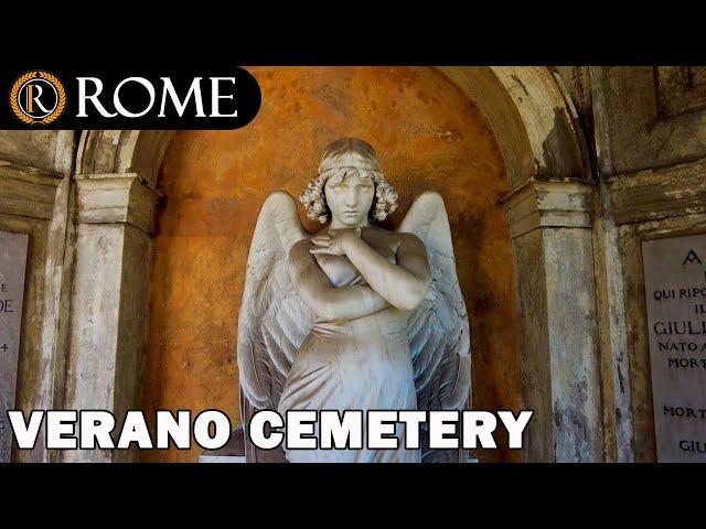 Rome guided tour  Verano - Monumental cemetery [4K Ultra HD]