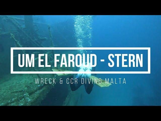 Malta and Gozo Diving - Um el Faroud Wreck Engine Room Malta - Dark Horizon Diving