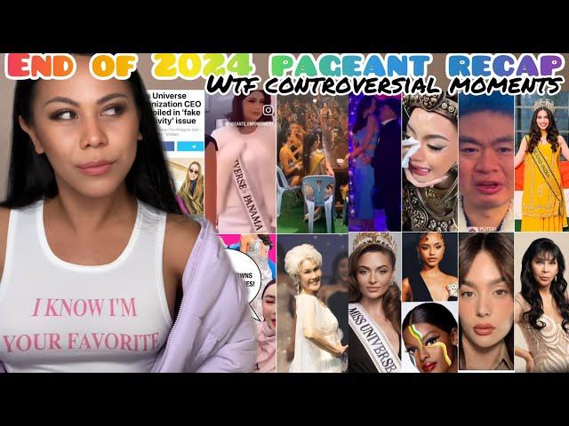 𝐄𝐍𝐃 𝐎𝐅 𝐘𝐄𝐀𝐑 𝐑𝐄𝐂𝐀𝐏 | Top 15 Beauty Pageant 2024 𝑾𝑻𝑭 𝑪𝑶𝑵𝑻𝑹𝑶𝑽𝑬𝑹𝑺𝑰𝑨𝑳 moments