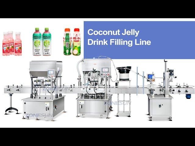 How To Use ZS-FAL180F7 Automatic Coconut Jelly Drinks Filling Capping Machine Production Line