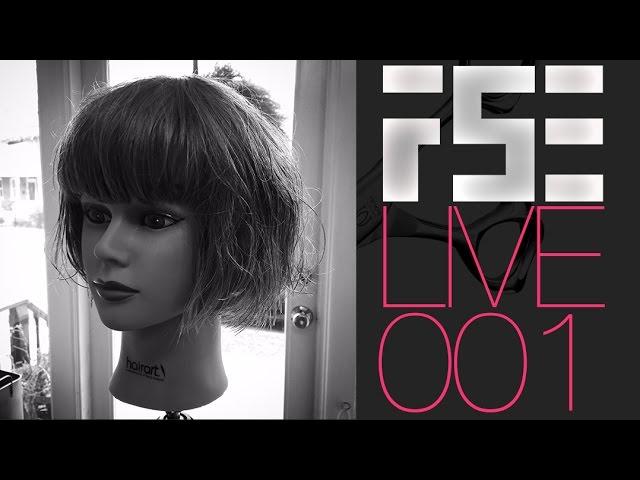 FSE LIVE PODCAST #001 - How to cut a one length Textured bob Haircut - Hair Education Classes