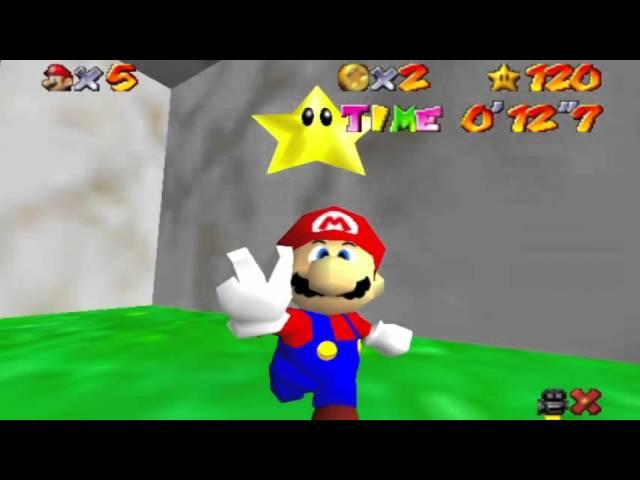 Behind Chomps Gate 12'7" - SM64 Speedrun