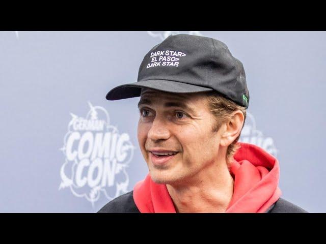 Hayden Christensen appearnce at German Comic Con