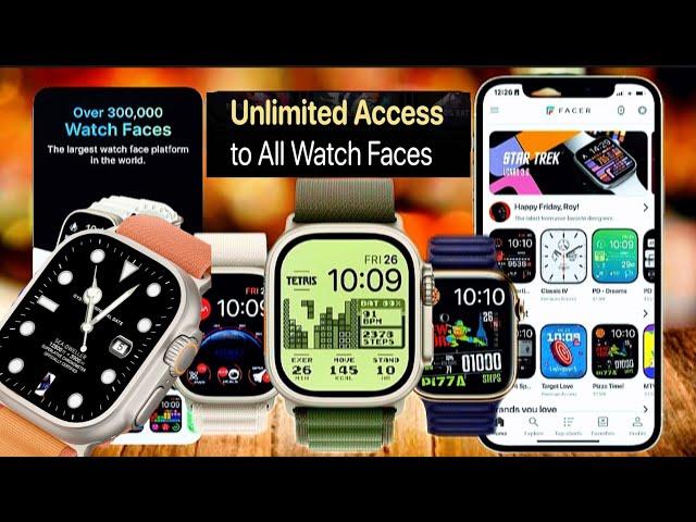 #1 WATCH FACE APP: Download custom watch faces for Apple Watch