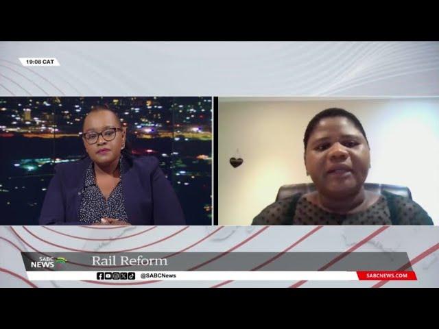 Rail Reform | Transnet in the process of teaming up with private sector: Bessie Mabunda