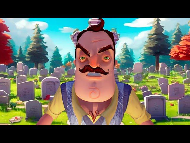 ШОУ ПРИВЕТ СОСЕД!ВАСИЛИЧ ЖИВЁТ НА КЛАДБИЩЕ!ИГРА HELLO NEIGHBOR MOD KIT ПРОХОЖДЕНИЕ STREET NUMBER 11!