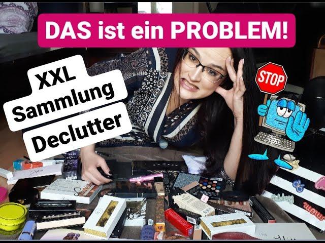 ALLES muss RAUS: XXL Makeup Sammlung & DECLUTTER - Teil 1 | Kontrajunkie