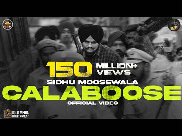 Calaboose (Official Video) Sidhu Moose Wala | Snappy | Moosetape KR music official