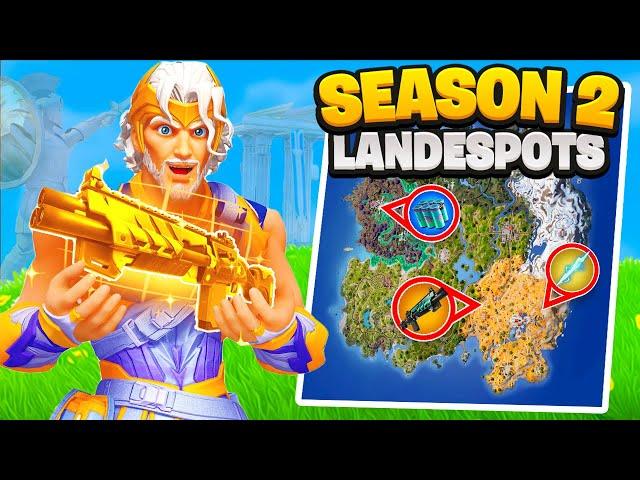 Die BESTEN Landespots in SEASON 2! Fortnite Tipps und Tricks Deutsch