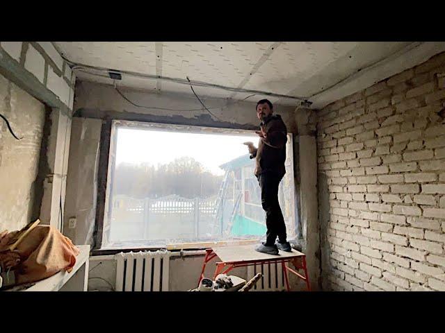 ПЕРЕСТРОЙКА СТАРОГО ДЕРЕВЕНСКОГО ДОМА СВОИМИ РУКАМИ  ПРОДОЛЖАЕТСЯ! ЖИЗНЬ ПРОСТЫХ ЛЮДЕЙ В ДЕРЕВНЕ!