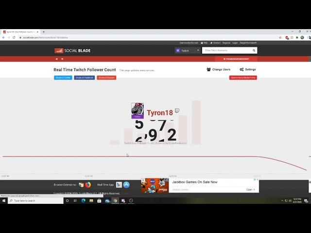 tyron18 loses all of his twitch followers