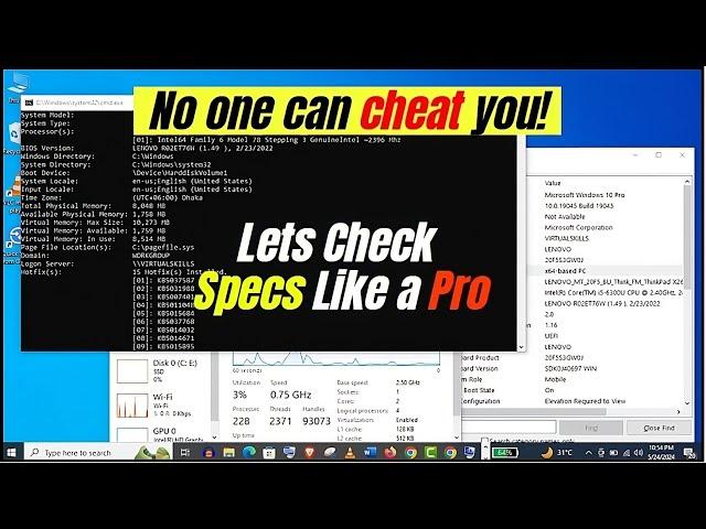 How to Check PC/Laptop Specs on Windows 10/11 Like A Pro! (2024)