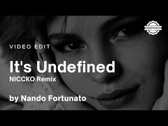 Nando Fortunato - It's Undefined (NICCKO Remix) | Video Edit