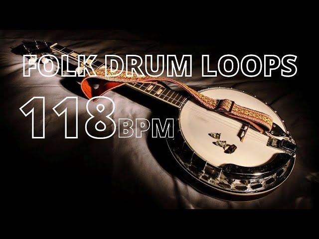 Simple Folk Drum Loop 118 Bpm By Solidtracks